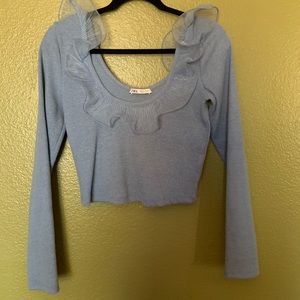 Long sleeve zara top